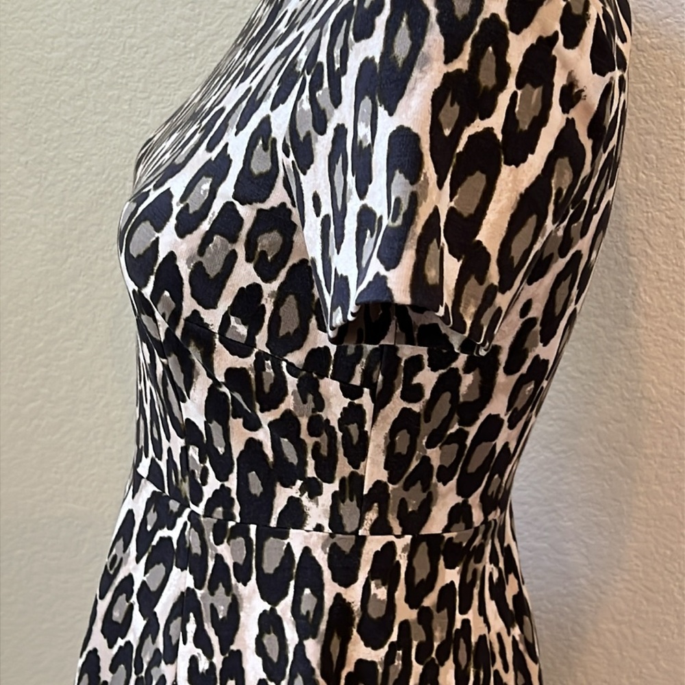 Kate Spade Leopard Flared Dress - Picture 8 of 16